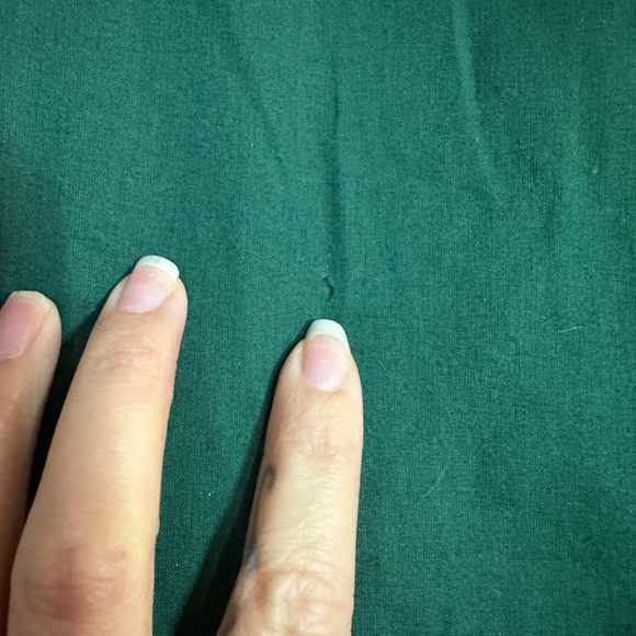 RHODE Resort Crew Neck Midi Hunter Green Dress - Picture 5 of 8